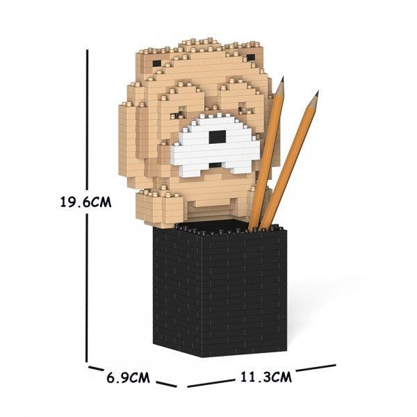 Chow Chow Pencil Cup - LAminifigs , lego style jekca building set