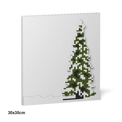 Christmas Brick Paintings - LAminifigs , lego style jekca building set