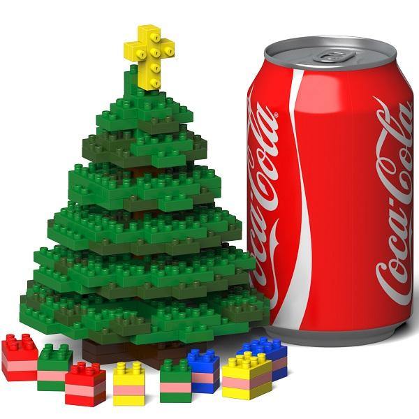 Christmas Tree Building Kits - LAminifigs , lego style jekca building set