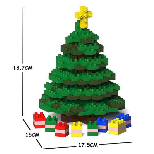 Christmas Tree Building Kits - LAminifigs , lego style jekca building set