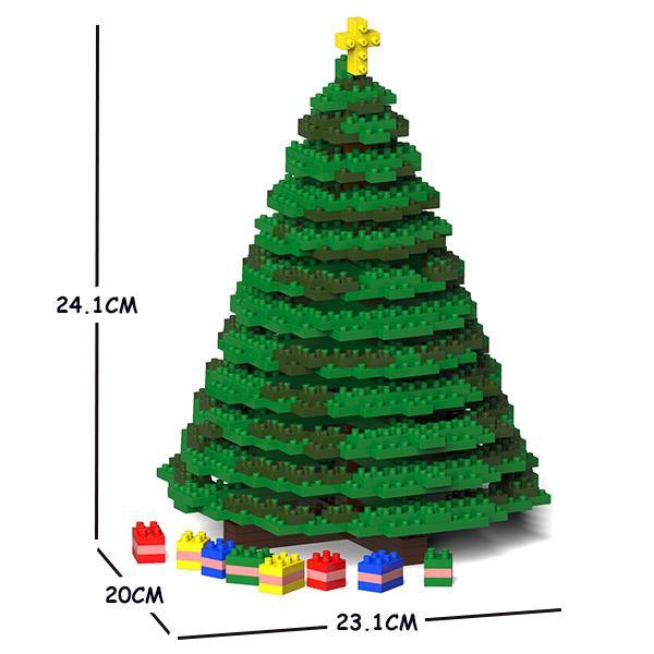 Christmas Tree Building Kits - LAminifigs , lego style jekca building set