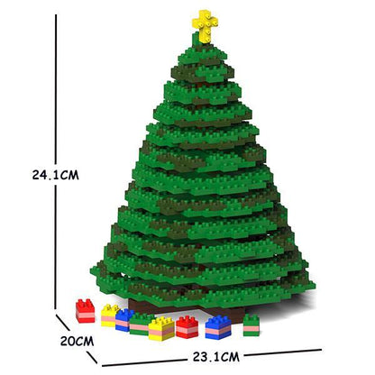 Christmas Tree Building Kits - LAminifigs , lego style jekca building set