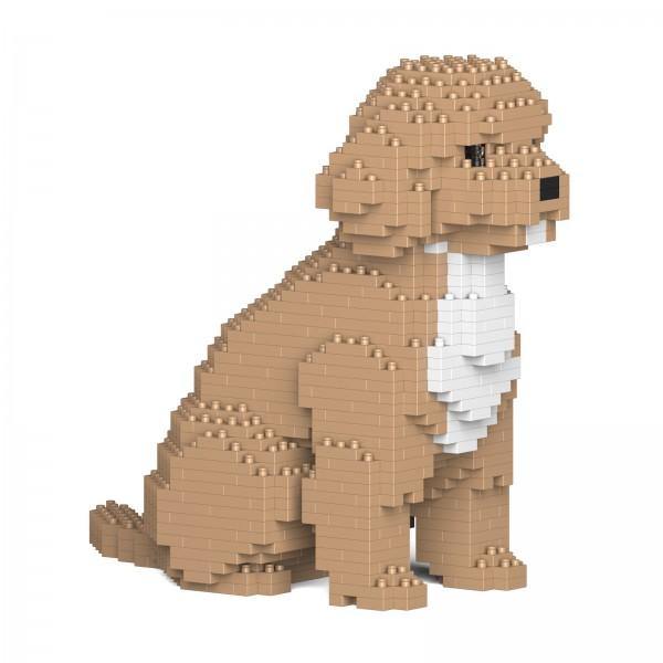 Cockapoo Dog Sculptures - LAminifigs , lego style jekca building set