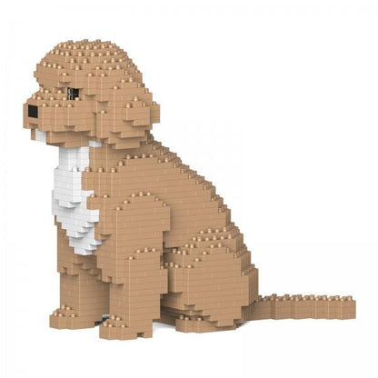 Cockapoo Dog Sculptures - LAminifigs , lego style jekca building set