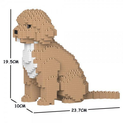 Cockapoo Dog Sculptures - LAminifigs , lego style jekca building set