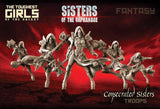 Consecrated Sisters - Troops - LAminifigs , lego style jekca building set