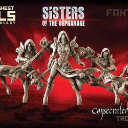 Consecrated Sisters - Troops - LAminifigs , lego style jekca building set