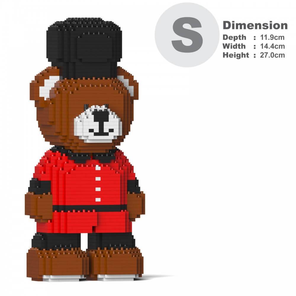 Cultural Souvenirs - United Kingdom Bears - LAminifigs , lego style jekca building set