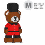 Cultural Souvenirs - United Kingdom Bears - LAminifigs , lego style jekca building set