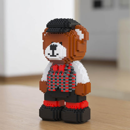 Cultural Souvenirs - United Kingdom Bears - LAminifigs , lego style jekca building set