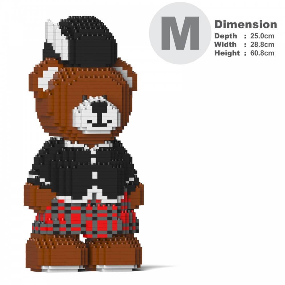 Cultural Souvenirs - United Kingdom Bears - LAminifigs , lego style jekca building set