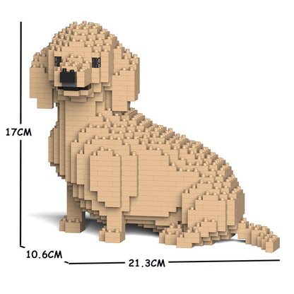 Dachshund Dog Sculptures - LAminifigs , lego style jekca building set