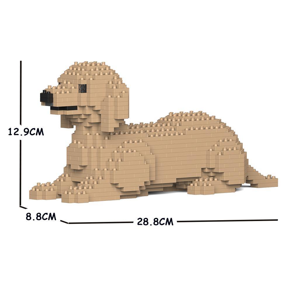 Dachshund Dog Sculptures - LAminifigs , lego style jekca building set