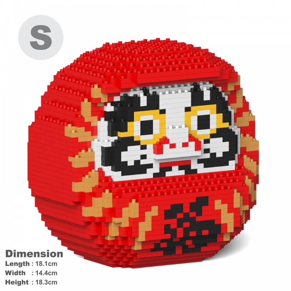 Daruma Dolls Sculptures - LAminifigs , lego style jekca building set