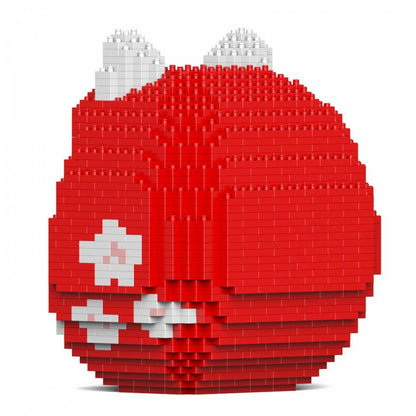 Daruma Maneki Neko Sculptures - LAminifigs , lego style jekca building set