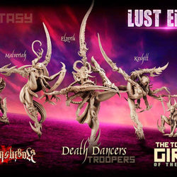 Death Dancers All Stars Troops - LAminifigs , lego style jekca building set