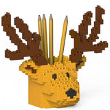 Deer Pencil Cups Building Kits - LAminifigs , lego style jekca building set