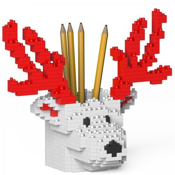 Deer Pencil Cups Building Kits - LAminifigs , lego style jekca building set