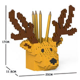 Deer Pencil Cups Building Kits - LAminifigs , lego style jekca building set