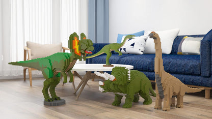 Dinosaurs Sculptures - LAminifigs , lego style jekca building set