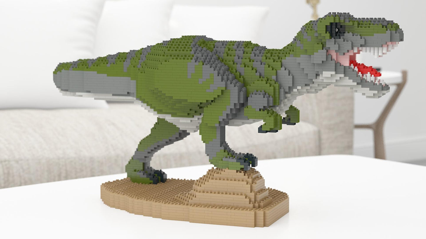 Dinosaurs Sculptures - LAminifigs , lego style jekca building set