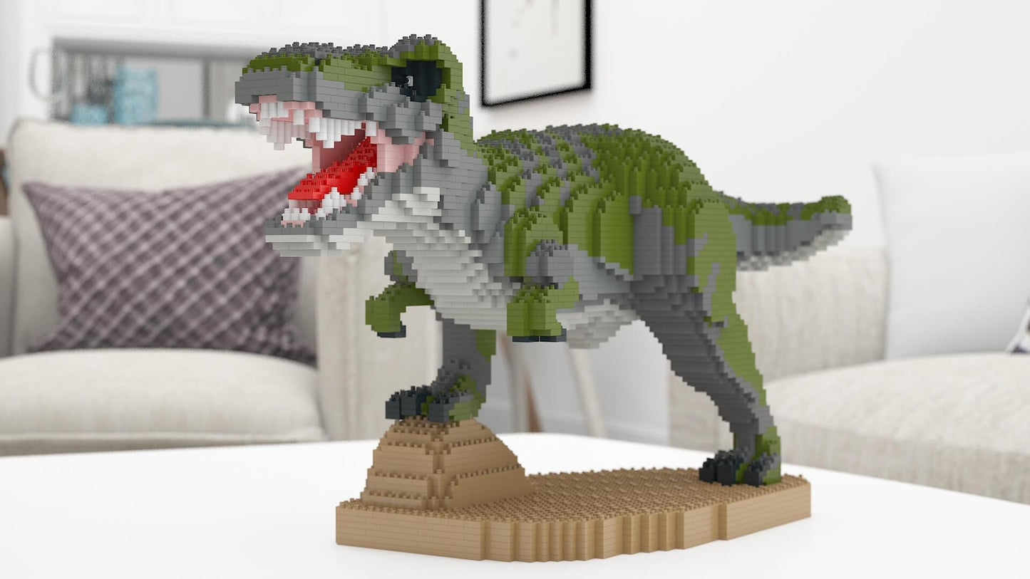 Dinosaurs Sculptures - LAminifigs , lego style jekca building set