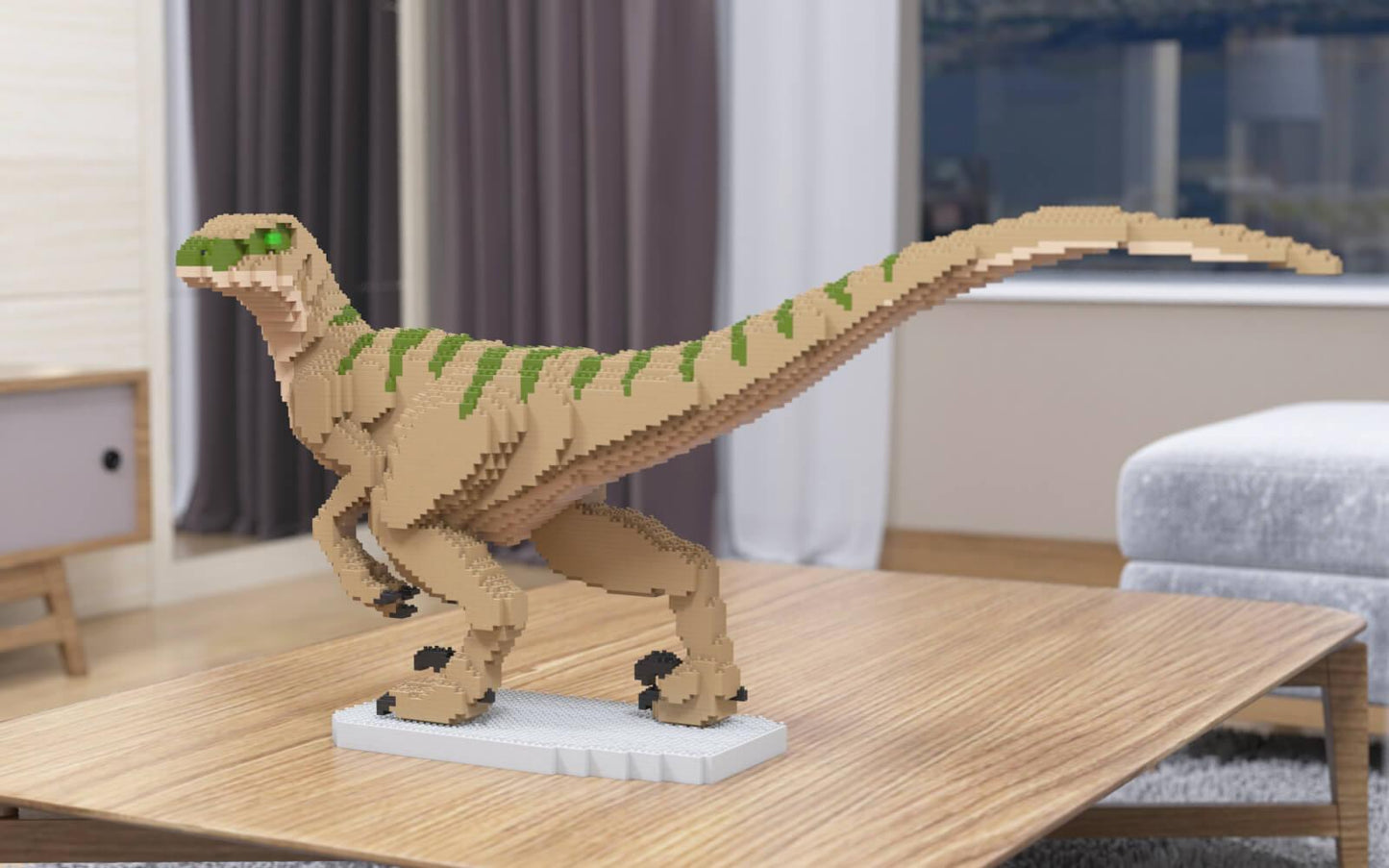 Dinosaurs Sculptures - LAminifigs , lego style jekca building set