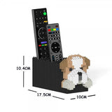 English Bulldog Remote Control Rack - LAminifigs , lego style jekca building set