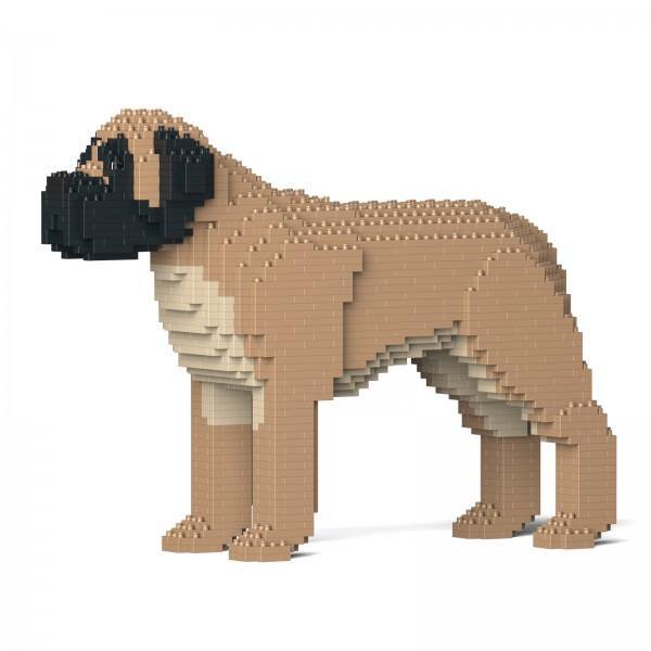 English Mastiff Dog Sculptures - LAminifigs , lego style jekca building set