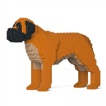 English Mastiff Dog Sculptures - LAminifigs , lego style jekca building set