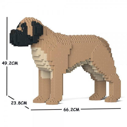 English Mastiff Dog Sculptures - LAminifigs , lego style jekca building set