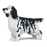 English Setter Dog Sculptures - LAminifigs , lego style jekca building set