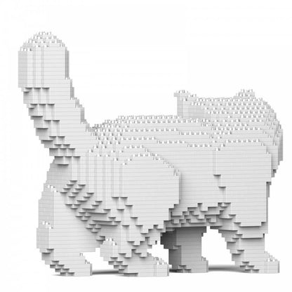 Exotic Shorthair Cats Sculptures - LAminifigs , lego style jekca building set