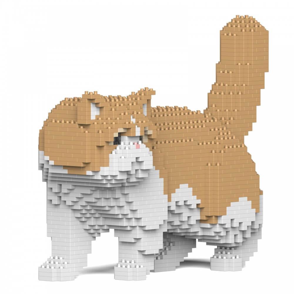 Exotic Shorthair Cats Sculptures - LAminifigs , lego style jekca building set