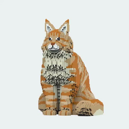 Maine Coon Cats Sculptures