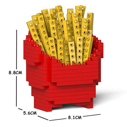 Fast Food (Storage Boxes) - LAminifigs , lego style jekca building set