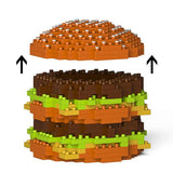 Fast Food (Storage Boxes) - LAminifigs , lego style jekca building set