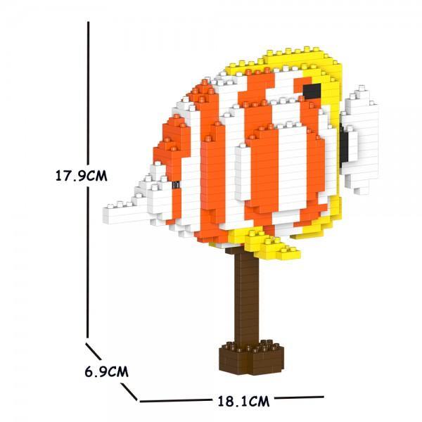 Fish Sculptures - LAminifigs , lego style jekca building set