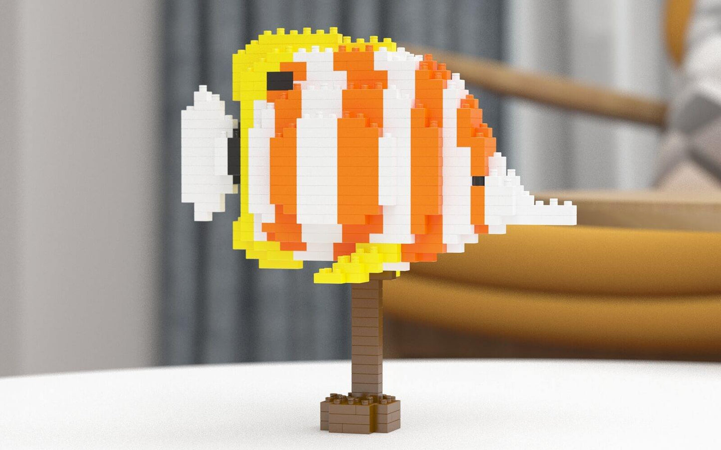 Fish Sculptures - LAminifigs , lego style jekca building set