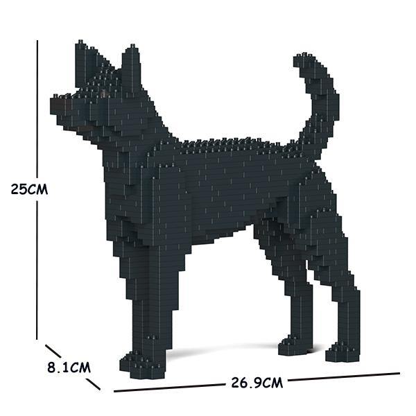 Formosan Mountain Dog Sculptures - LAminifigs , lego style jekca building set