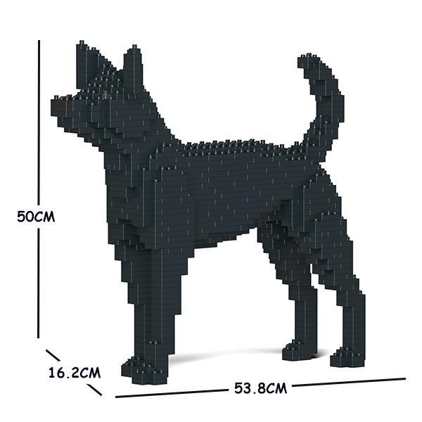 Formosan Mountain Dog Sculptures - LAminifigs , lego style jekca building set