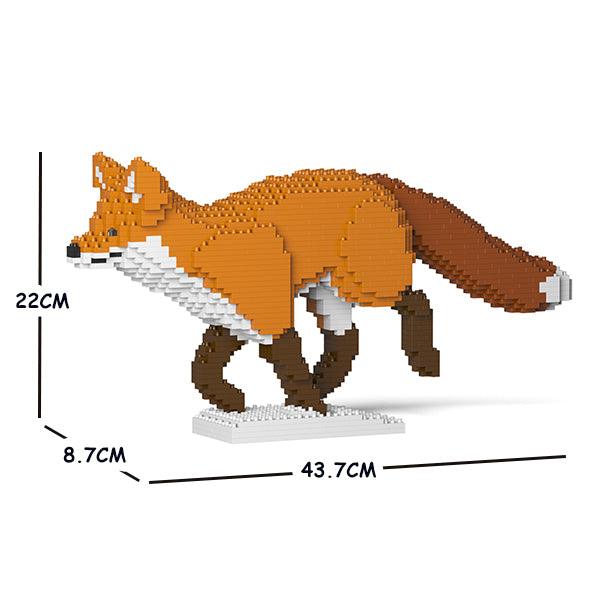 Foxes Sculptures - LAminifigs , lego style jekca building set