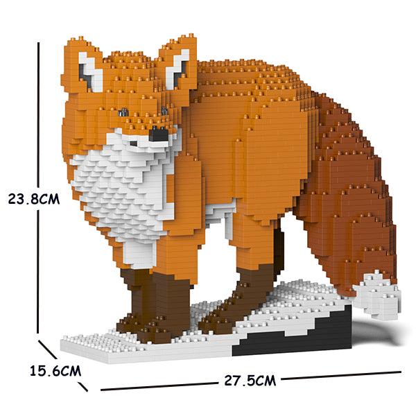 Foxes Sculptures - LAminifigs , lego style jekca building set