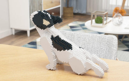 French Bulldog Dog Sculptures - LAminifigs , lego style jekca building set