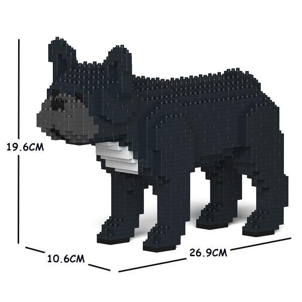 French Bulldog Dog Sculptures - LAminifigs , lego style jekca building set