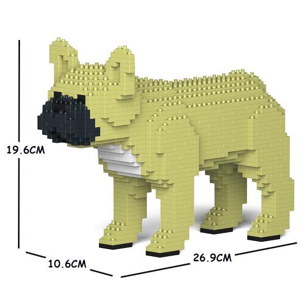 French Bulldog Dog Sculptures - LAminifigs , lego style jekca building set