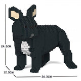 French Bulldog Dog Sculptures - LAminifigs , lego style jekca building set