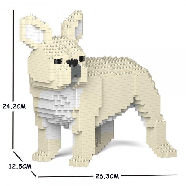 French Bulldog Dog Sculptures - LAminifigs , lego style jekca building set