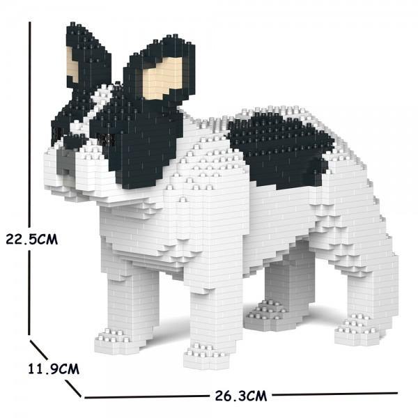 French Bulldog Dog Sculptures - LAminifigs , lego style jekca building set