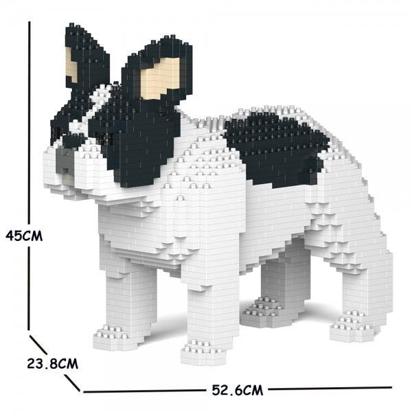 French Bulldog Dog Sculptures - LAminifigs , lego style jekca building set